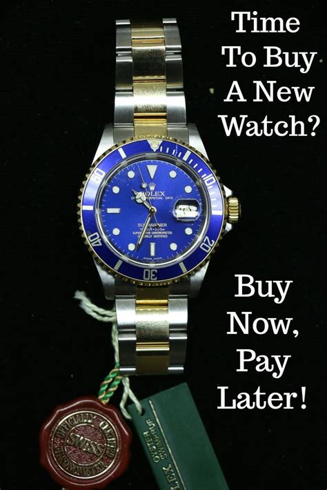 how to lease a rolex watch|buy now pay later rolex.